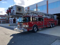 1996/2011 Refurbed Pierce Lance 100ft Rear Mount  Tower Ladder