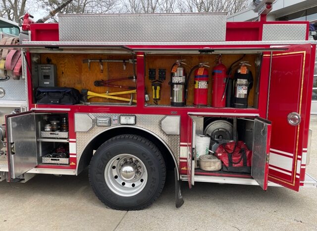 1992 E-One Custom Pumper 4Dr 1,500/750 Gal full