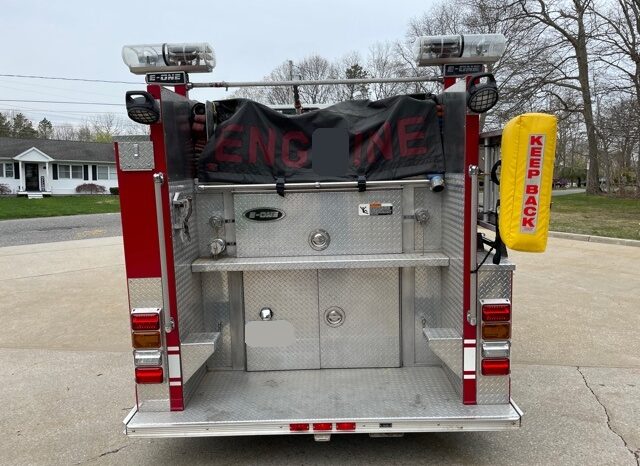 1992 E-One Custom Pumper 4Dr 1,500/750 Gal full