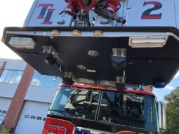 1996/2011 Refurbed Pierce Lance 100ft Rear Mount  Tower Ladder full