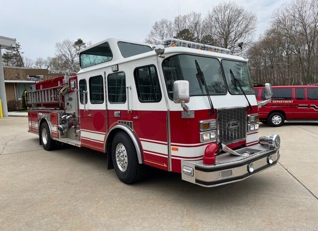 1992 E-One Custom Pumper 4Dr 1,500/750 Gal full