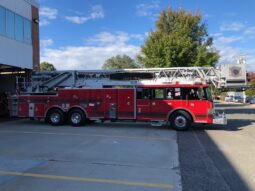 1996/2011 Refurbed Pierce Lance 100ft Rear Mount  Tower Ladder full