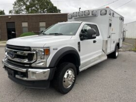 2022 F-450 Super Crew Cab Type 1 Wheeled Coach Remount Ambulance 4WD 7.3 Gas