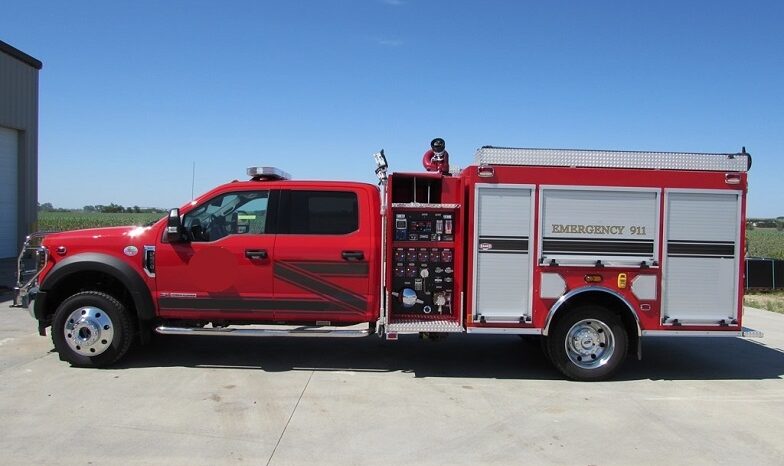 2018 F-550 Super Duty Danko Mini Attack 4Dr 4×4 Mini Pumper full