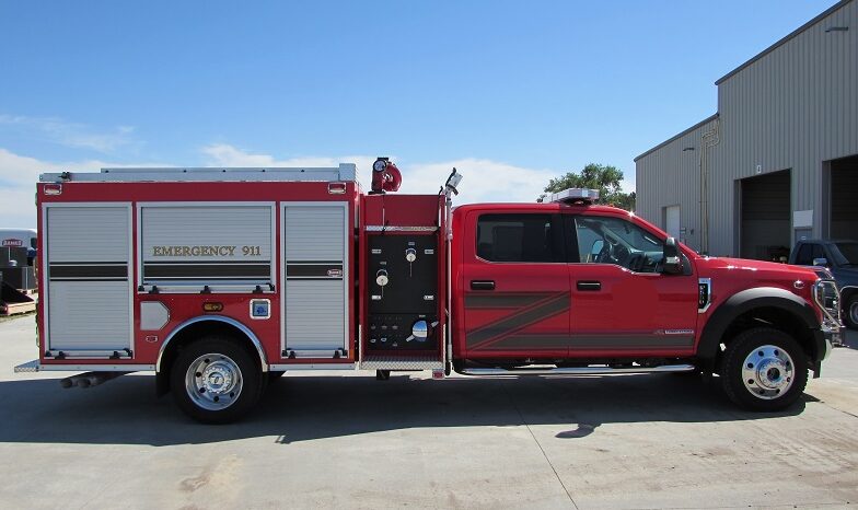 2018 F-550 Super Duty Danko Mini Attack 4Dr 4×4 Mini Pumper full