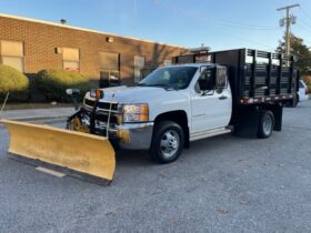 2009 Chevy Silverado 3500 HD 2Dr 4×4 Dump W/Plow & Lift Gate