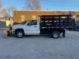 2009 Chevy Silverado 3500 HD 2Dr 4×4 Dump W/Plow & Lift Gate full