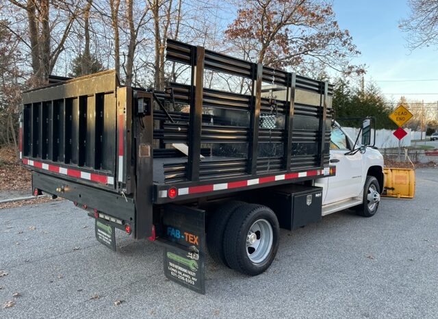 2009 Chevy Silverado 3500 HD 2Dr 4×4 Dump W/Plow & Lift Gate full