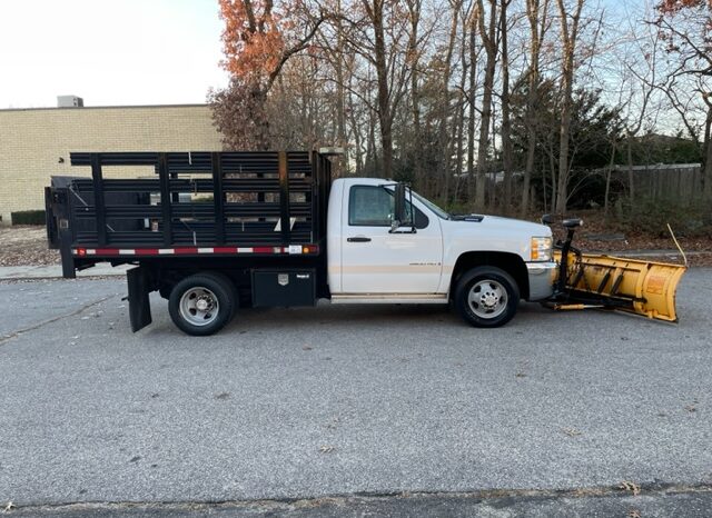 2009 Chevy Silverado 3500 HD 2Dr 4×4 Dump W/Plow & Lift Gate full