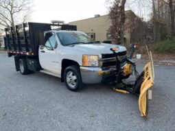 2009 Chevy Silverado 3500 HD 2Dr 4×4 Dump W/Plow & Lift Gate full