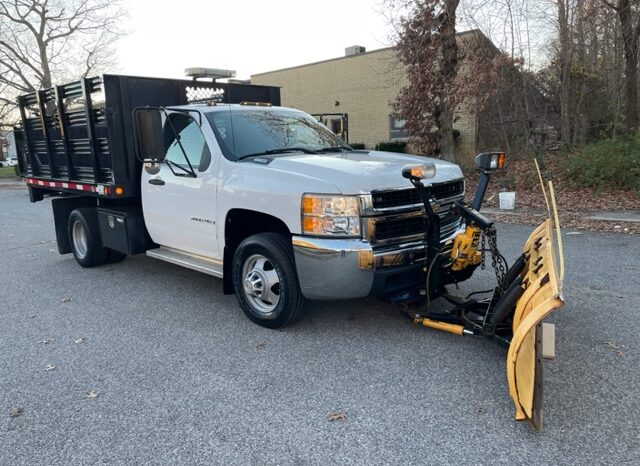 2009 Chevy Silverado 3500 HD 2Dr 4×4 Dump W/Plow & Lift Gate full