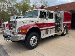 2002 International 4800 KME 4×4 Pumper 500/750 13K miles