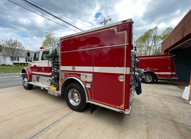 2002 International 4800 KME 4×4 Pumper 500/750 13K miles full