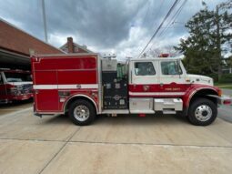 2002 International 4800 KME 4×4 Pumper 500/750 13K miles full