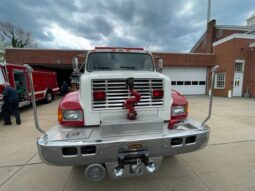 2002 International 4800 KME 4×4 Pumper 500/750 13K miles full