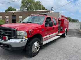 2004 F550 Ferrara 4Dr 4×4 Pump & Roll Mini Pumper 500/500 33k