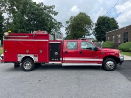 2004 F550 Ferrara 4Dr 4×4 Pump & Roll Mini Pumper 500/500 33k full