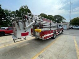 1995 Sutphen Deluge Quint Mid Mount 75ft Tower Ladder full