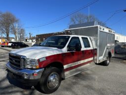 2003 F550 Super Duty 4Dr Fire Police Mini Rescue 7.3 Power Stroke 18k Miles full