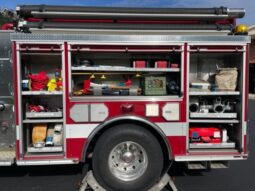 2003 Spartan Crimson Gladiator Classic Pumper 1,100/2,000 GPM 21k Miles full