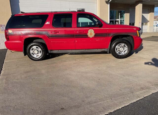 2012 Chevy Suburban 2500 LT SSV 4×4 Command Vehicle full