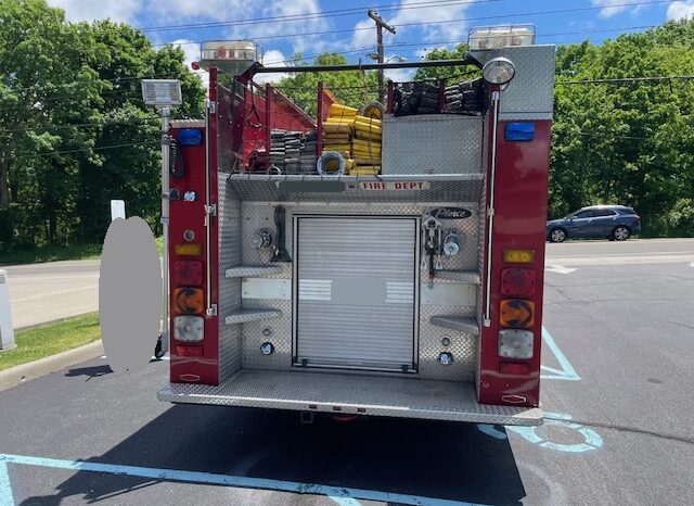 1995 Pierce Lance 4Dr Custom Pumper 750/1250 full