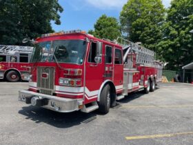 1998 Sutphen 100Ft Mid Mount Tower Ladder 300/2,000 21k Miles