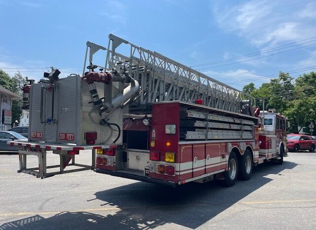 1998 Sutphen 100Ft Mid Mount Tower Ladder 300/2,000 21k Miles full