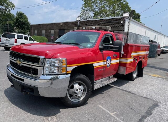 ? FOR SALE – 2010 Chevy Silverado 3500 HD 4×4 – Built by Pierce – Fire Police Rescue ? full