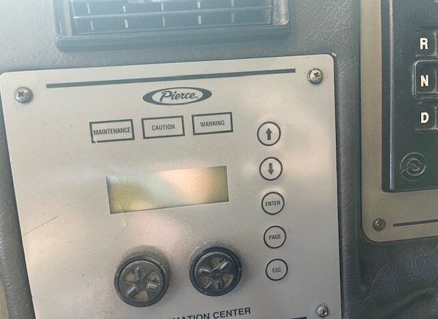 1999 Pierce Dash 4Dr Custom Pumper 1,500/500 31k Miles full