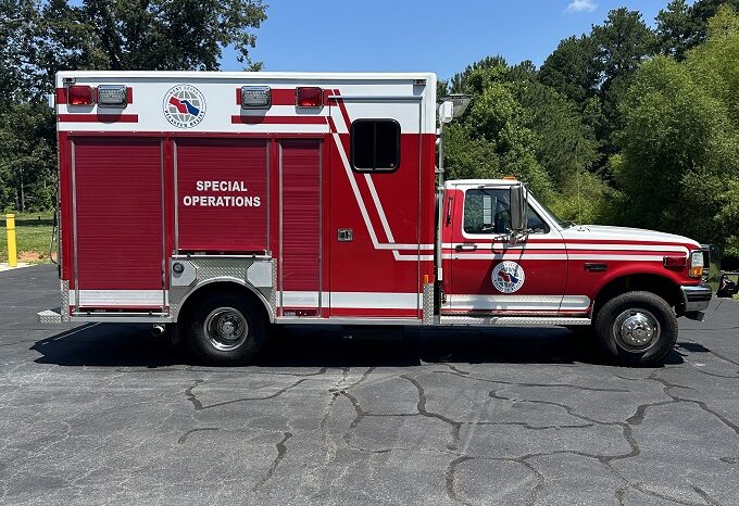 1997 FORD 7.3 F-550 SUPER DUTY XLT LIGHT RESCUE TRUCK full