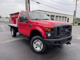 FOR SALE: 2008 Ford F-250 XL 4×4 Spreader Plow Truck – Only 14k Miles! full