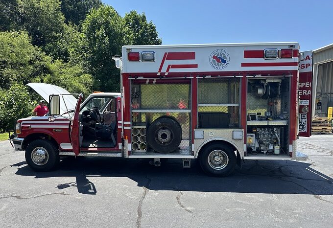 1997 FORD 7.3 F-550 SUPER DUTY XLT LIGHT RESCUE TRUCK full