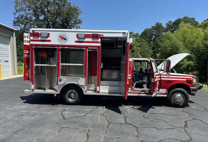 1997 FORD 7.3 F-550 SUPER DUTY XLT LIGHT RESCUE TRUCK full