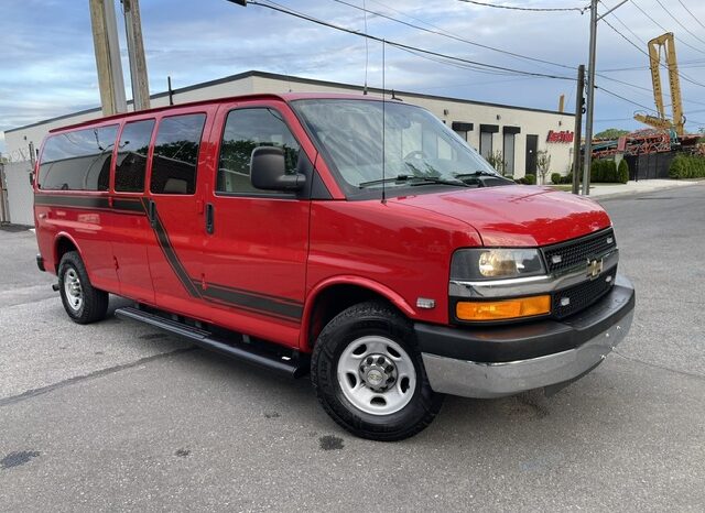 2014 Chevy Express 3500 LT Extended 15 Passenger Van 16k Miles  full
