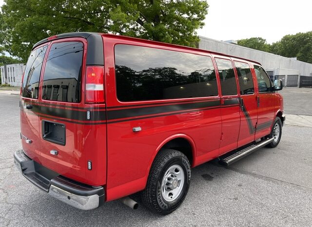 2014 Chevy Express 3500 LT Extended 15 Passenger Van 16k Miles  full